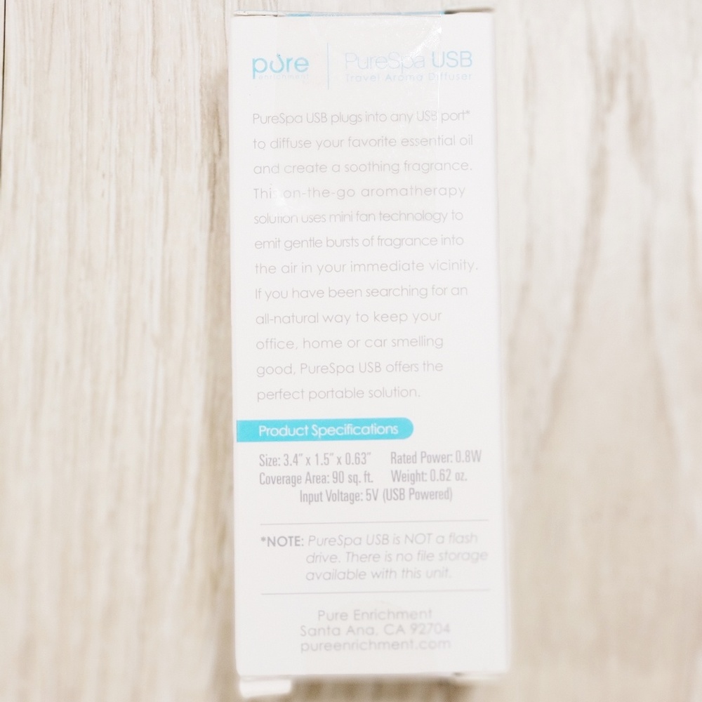 PureSpa USB - travel aroma diffuser - Picture 3 of 5